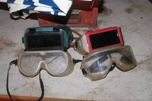 lot 147 image: Lot of (4) Safety, Welders Goggles