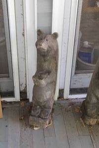 lot 212 image: Bear Wooden Sculpture