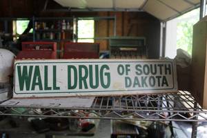 lot 66 image: Wall Drug of South Dakota Wooden Sign