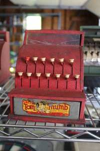 lot 68 image: Vintage Tom Thumb Cash Register