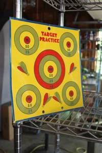 lot 72 image: Jungle Hut Target Board