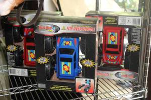 lot 78 image: Lot of (3) Road Gear Pro Remote Control Flip Car (in original box)
