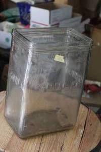 lot 98 image: Gould Glass Container