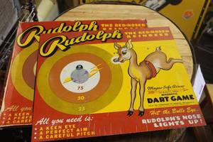 lot 132 image: Rudolph Dart Game (in box)