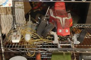 lot 167 image: Misc. Items - Snoopy Watch, String Rocket, RC Car
