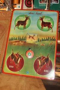 lot 168A image: Vintage Deer Hunt Board Game