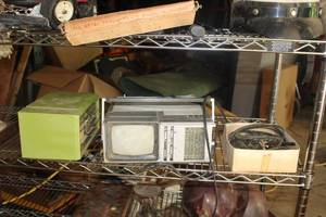 lot 166 image: Misc. Items - Television, Parts Organizer, Clippers