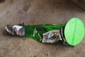 lot 236 image: 20 St. Pauli Girl Beer Inflatable Bottle Dcor