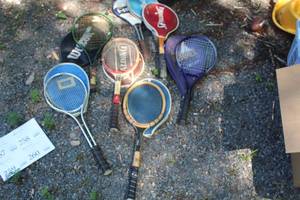 lot 259 image: Lot of (8) Tennis Rackets