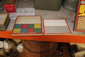 lot 299 image: Lot of (2) Vintage Hamilton Board Games
