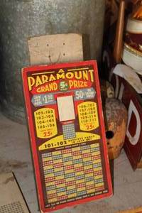 lot 300 image: Vintage Paramount Grand Prize Board Game
