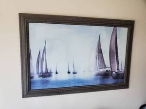Large Framed Artwork