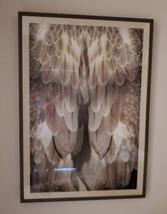 Large Artwork Titled Wings