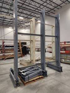 Industrial Single-Sided Cantilever Racking