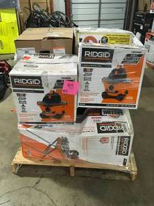 Lot of Mixed Assorted Ridgid Power Tools Various models and conditions Customer Returns See Terms on Auction