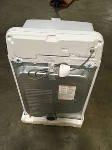 LG Electronics 7.3 cu. ft. Ultra Large High Efficiency Gas Dryer with EasyLoad Door in White Dented Inside For Parts Customer Retrurns See Terms on Auction