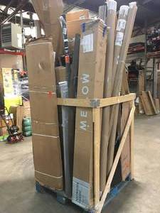 Lot of assorted Bed Frames shelves and misc items various conditions customer returns see pictures