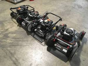 Lot of Assorted Lawn Mowers Customer Returns See Terms on Auction
