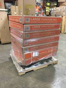 Pallet of TvPicture Boxes See Pictures