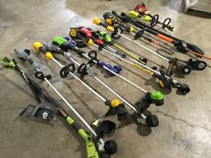Lot of Mixed Assorted String Trimmers Customer Returns See Terms on Auction