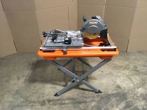 7 inch Tile Saw by Ridgid Customer Returns See Terms on Aucton