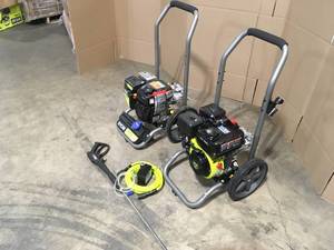 Lot of Assortedd Pressure Washers Customer Returns See Terms on Auction