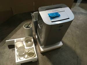 Whynter Elite 12,000 BTU Dual Hose Digital Portable Air Conditioner with Dehumidifier, Open Box - Review all pictures