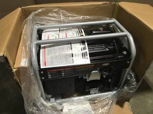SIMPSON PowerShot 3400-Watt Recoil Start Gas Portable Generator, Open Box - Review all pictures