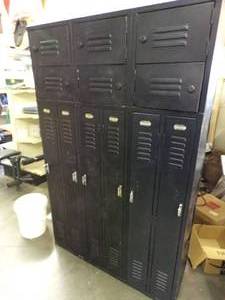 6 Metal Lockers