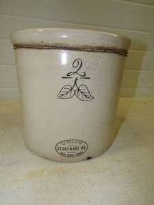 2 Gallon Stoneware Crock