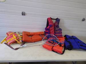 Life Vest and Fish Net