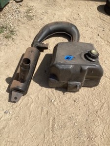 Polaris 600 gas tank and exhaust