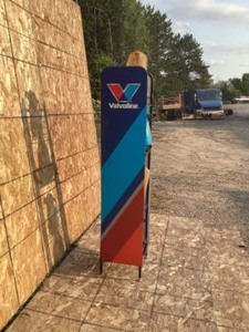 Valvoline Oil Dispenser Rack