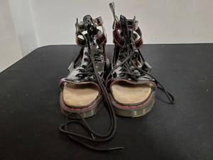 lot 204 image: Dr. Martens Raf Lace Sandals