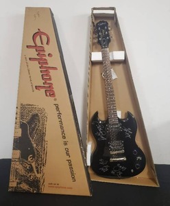 lot 5 image: 38 Special Signed Epiphone by Gibson Electric Guitar