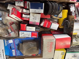 Full Box of Car Parts