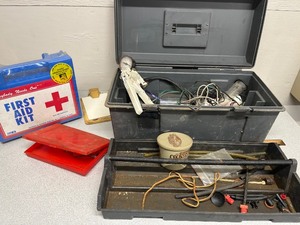 Vac Pump and 1ST aid kit