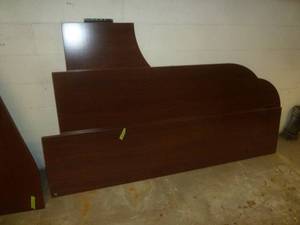 Redwood counter tops from Courthouse