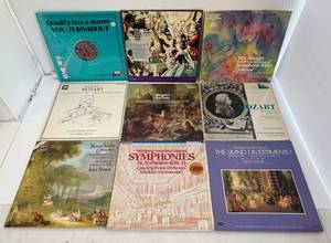 Group Of Misc. Classical Albums Including Mozart And More