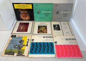 Group Of Misc. Classical Albums Including Haydn And More