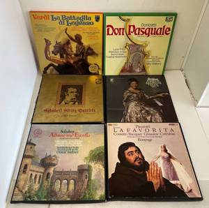 Group Of Misc. Classical Albums Including Schubert