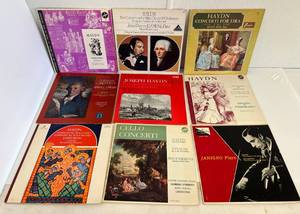 Group Of Misc. Classical Albums Including Haydn And More