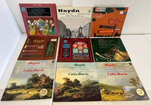 Group Of Misc. Classical Albums Including Haydn And More
