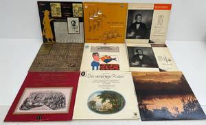 Group Of Misc. Classical Albums Including Schubert And More