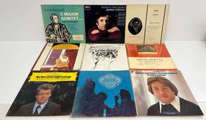 Group Of Misc. Classical Albums Including Schubert And More