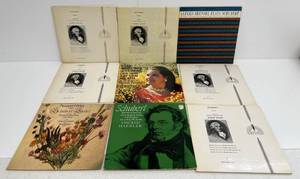Group Of Misc. Classical Albums Including Schubert And More
