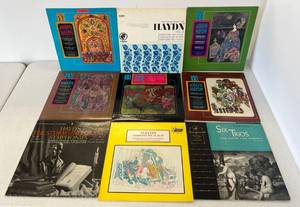 Group Of Misc. Classical Albums Including Haydn And More