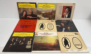 Group Of Misc. Classical Albums Including Brahms And More