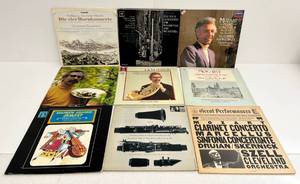 Group Of Misc. Classical Albums Including Mozart And More