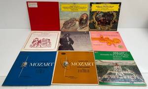 Group Of Misc. Classical Albums Including Mozart And More